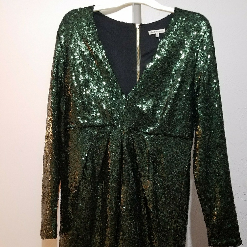 Green sequins